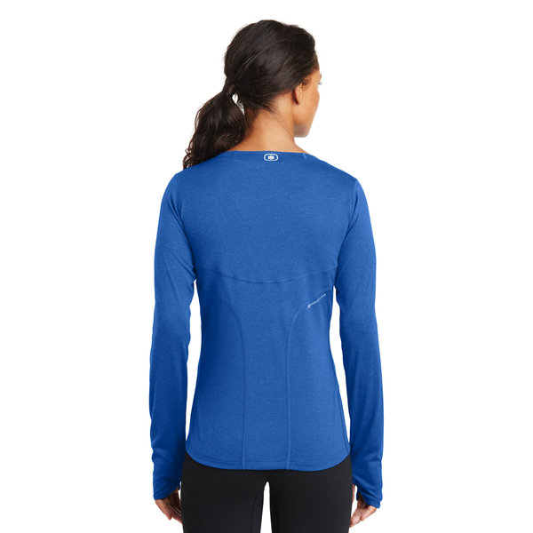 OGIO® ENDURANCE Long Sleeve Pulse Ladies' Crew Tee
