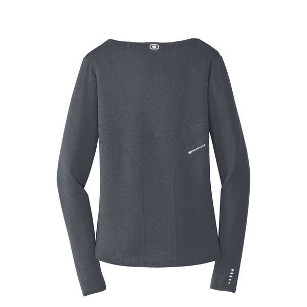 OGIO® ENDURANCE Long Sleeve Pulse Ladies' Crew Tee