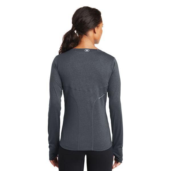 OGIO® ENDURANCE Long Sleeve Pulse Ladies' Crew Tee