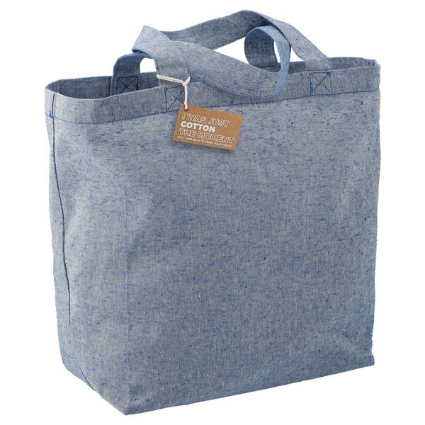 Recycled 5oz Cotton Twill Grocery Tote