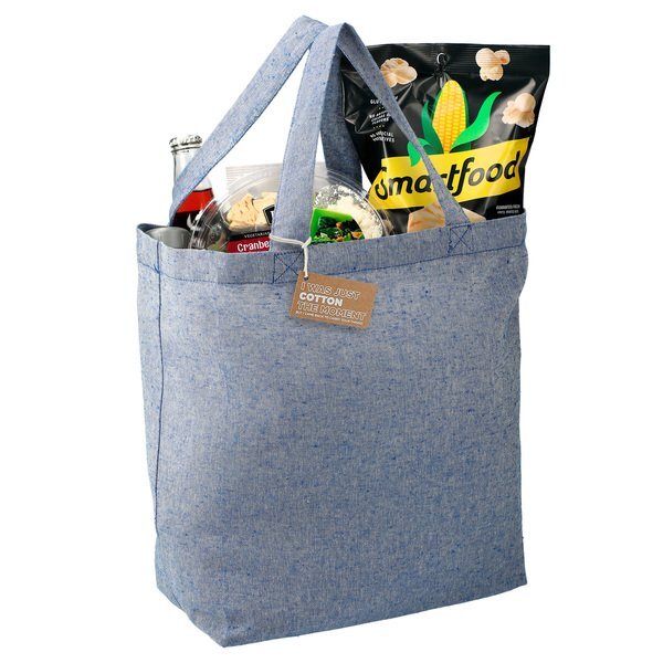 Recycled 5oz Cotton Twill Grocery Tote