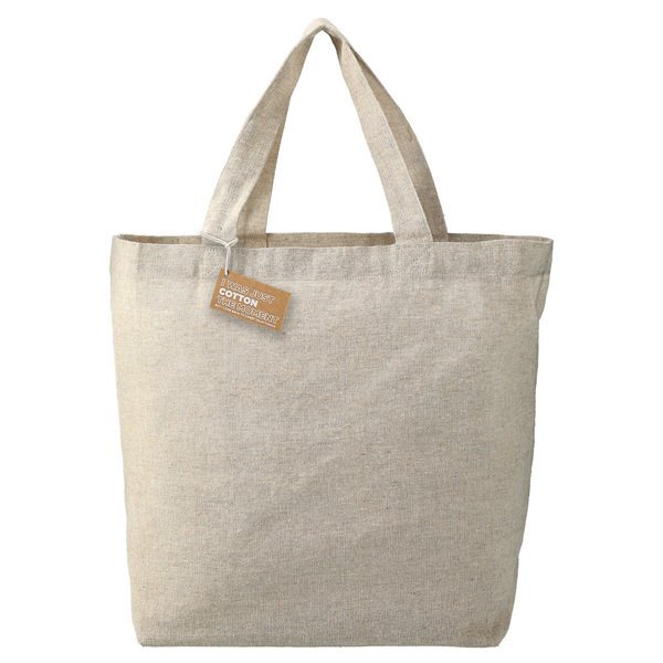 Recycled 5oz Cotton Twill Grocery Tote