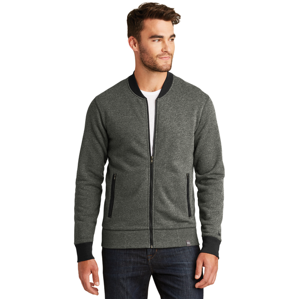 New Era® French Terry Baseball Full-Zip Men's Jacket