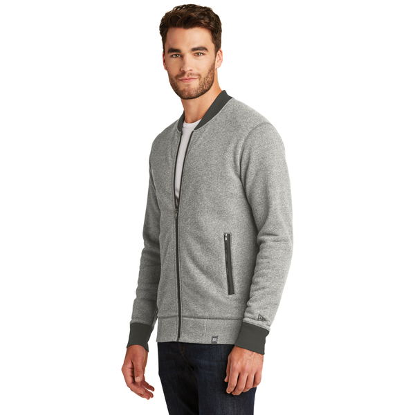 New Era® French Terry Baseball Full-Zip Men's Jacket