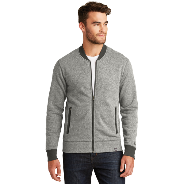 New Era® French Terry Baseball Full-Zip Men's Jacket