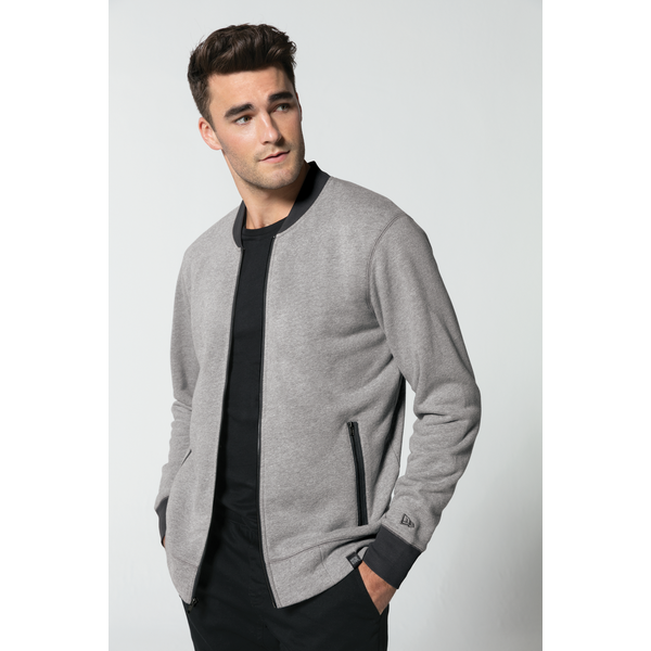 New Era® French Terry Baseball Full-Zip Men's Jacket