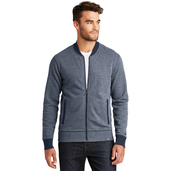 New Era® French Terry Baseball Full-Zip Men's Jacket
