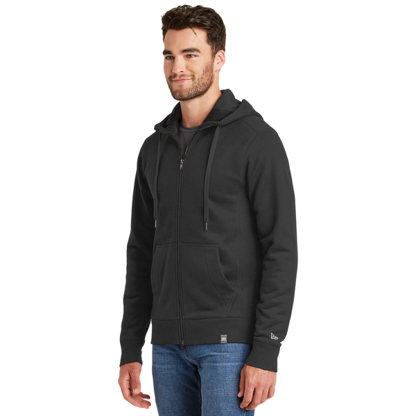 New Era® French Terry Full-Zip Men's Hoodie