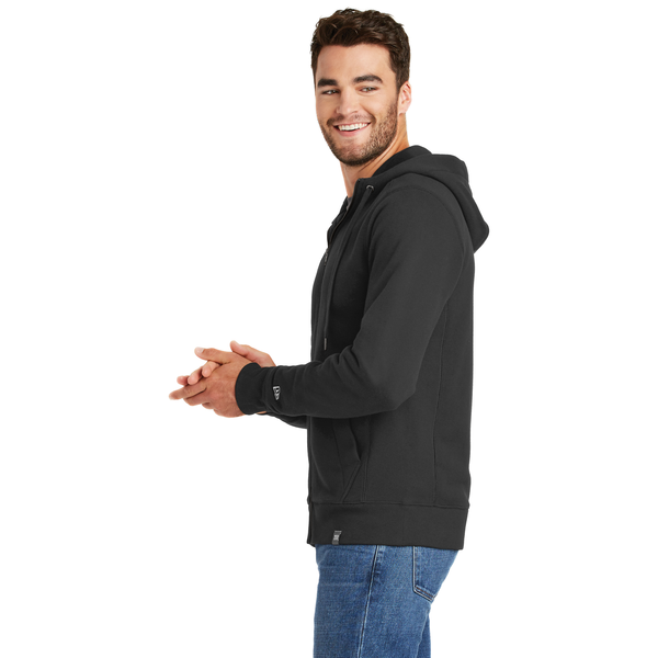 New Era® French Terry Full-Zip Men's Hoodie