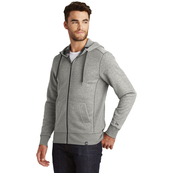 New Era® French Terry Full-Zip Men's Hoodie