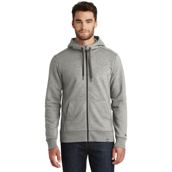 New Era® French Terry Full-Zip Men's Hoodie