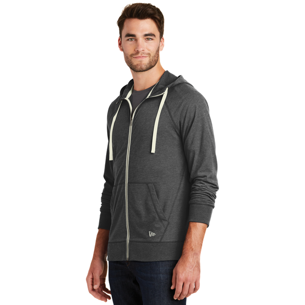 New Era® Sueded Cotton Blend Full-Zip Men's Hoodie