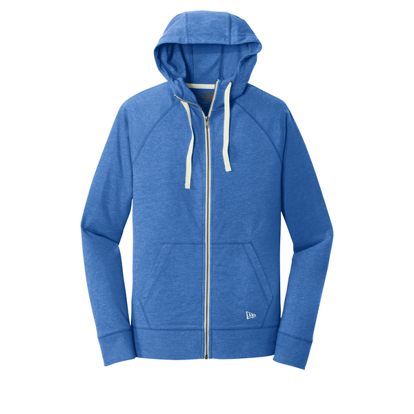 New Era® Sueded Cotton Blend Full-Zip Men's Hoodie