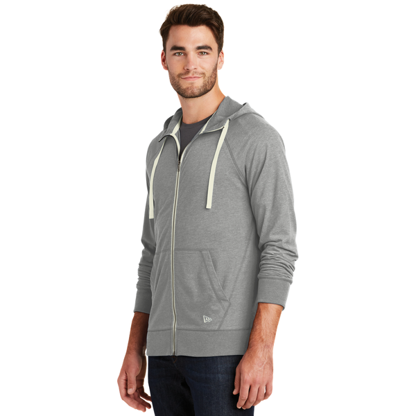 New Era® Sueded Cotton Blend Full-Zip Men's Hoodie