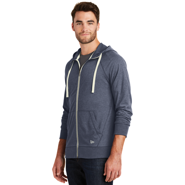 New Era® Sueded Cotton Blend Full-Zip Men's Hoodie