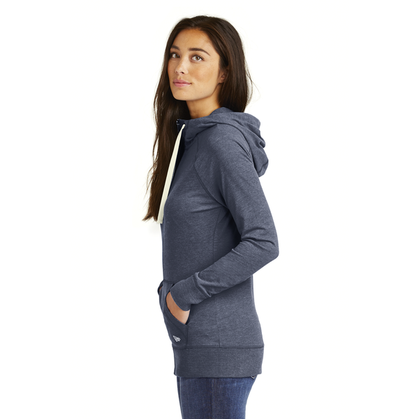 New Era® Sueded Cotton Blend Full-Zip Ladies' Hoodie