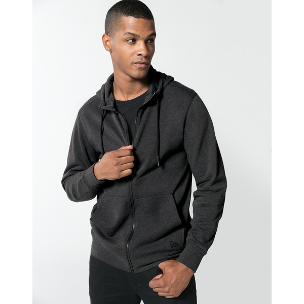 New Era® Tri-Blend Fleece Full-Zip Men's Hoodie