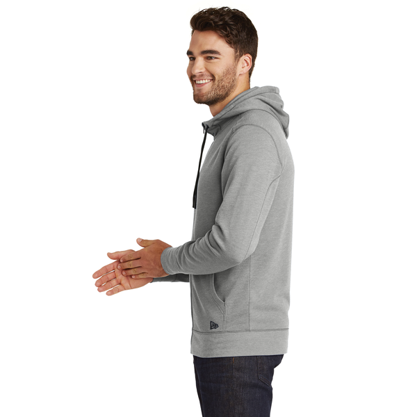 New Era® Tri-Blend Fleece Full-Zip Men's Hoodie