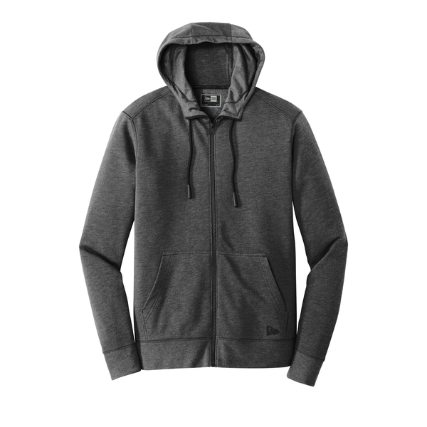 New Era® Tri-Blend Fleece Full-Zip Men's Hoodie