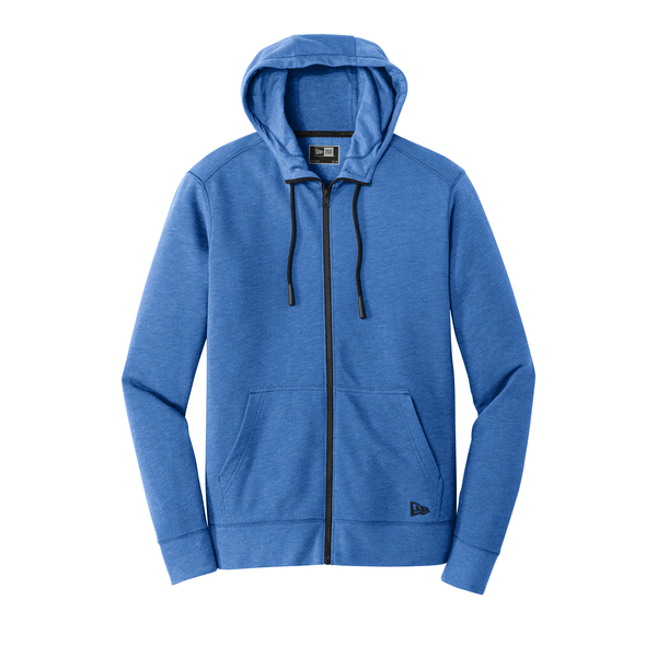 New Era® Tri-Blend Fleece Full-Zip Men's Hoodie
