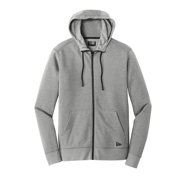 New Era® Tri-Blend Fleece Full-Zip Men's Hoodie
