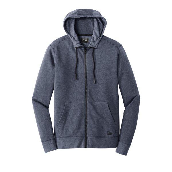 New Era® Tri-Blend Fleece Full-Zip Men's Hoodie