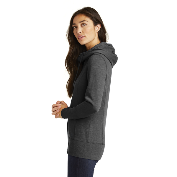 New Era® Tri-Blend Fleece Full-Zip Ladies' Hoodie