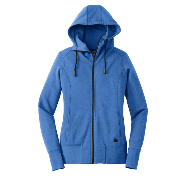 New Era® Tri-Blend Fleece Full-Zip Ladies' Hoodie