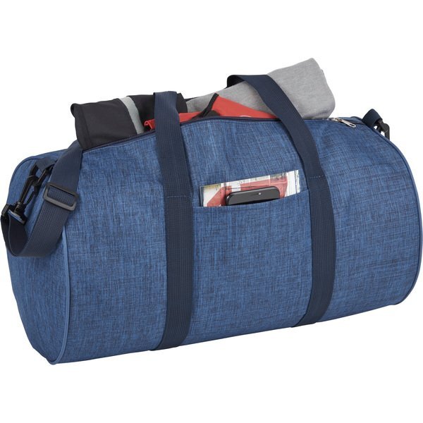 Tahoe Polyester Graphite Barrel Duffel, 18"