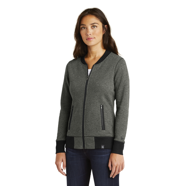 New Era® French Terry Baseball Full-Zip Ladies' Jacket