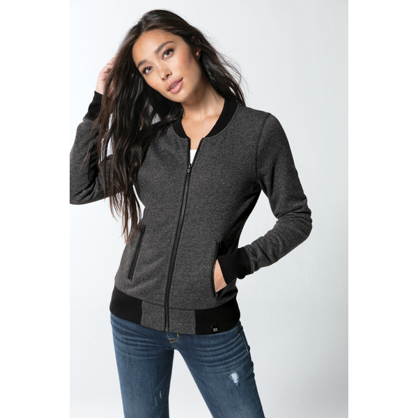 New Era® French Terry Baseball Full-Zip Ladies' Jacket