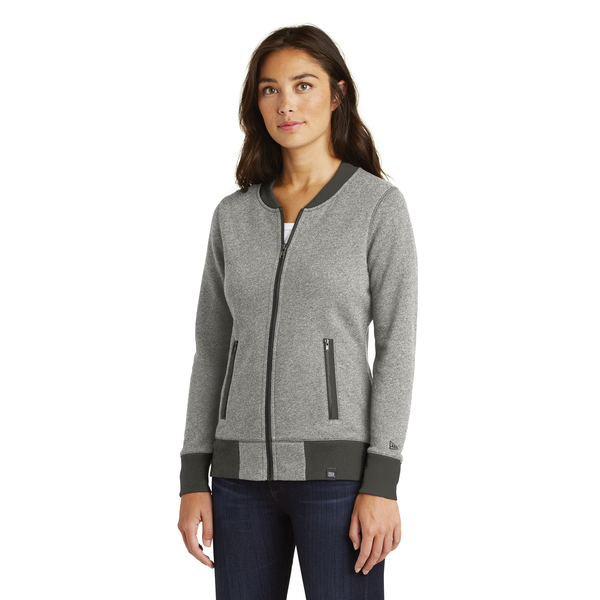 New Era® French Terry Baseball Full-Zip Ladies' Jacket