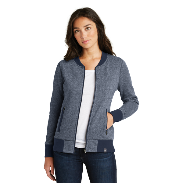 New Era® French Terry Baseball Full-Zip Ladies' Jacket
