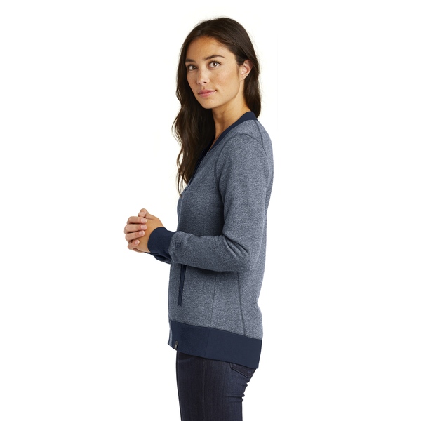 New Era® French Terry Baseball Full-Zip Ladies' Jacket
