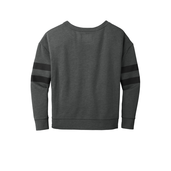 New Era® Tri-Blend Fleece Varsity Ladies' Crew