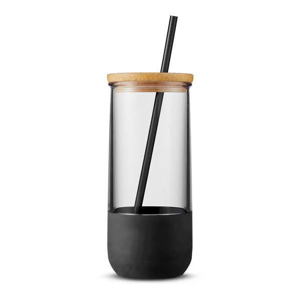 Vivify Straw Tumbler w/ Silicon Grip, 20 oz.