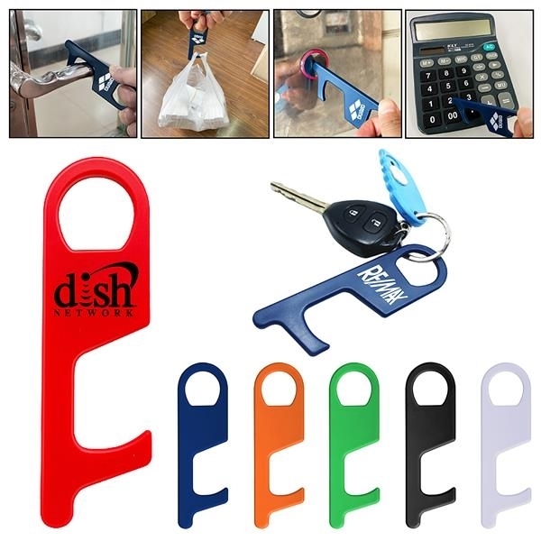 No-Touch Plastic Door Opener Tool
