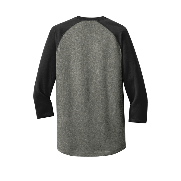 New Era® Heritage Blend 3/4 Sleeve Baseball Raglan Men's Tee