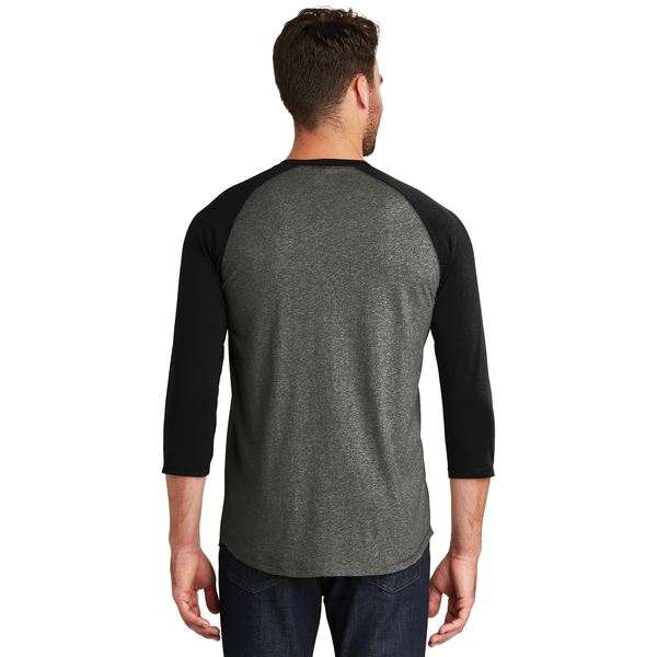New Era® Heritage Blend 3/4 Sleeve Baseball Raglan Men's Tee