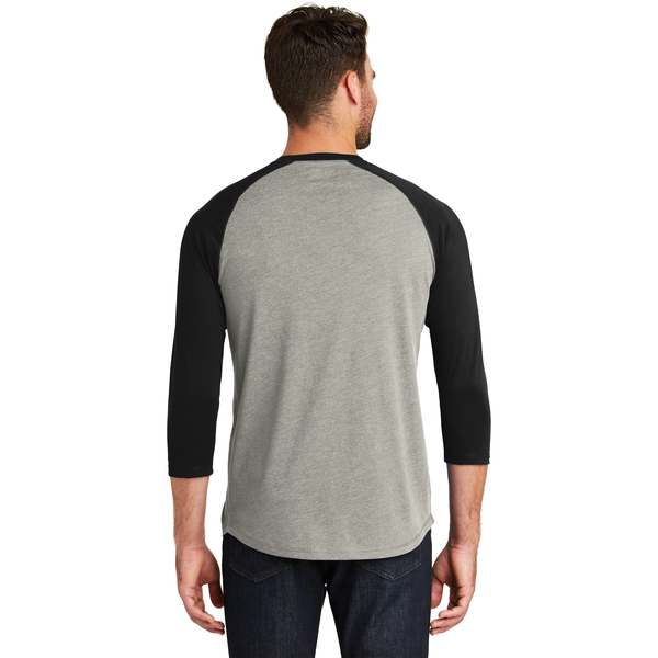 New Era® Heritage Blend 3/4 Sleeve Baseball Raglan Men's Tee