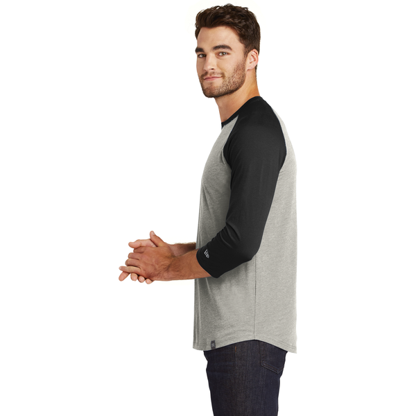 New Era® Heritage Blend 3/4 Sleeve Baseball Raglan Men's Tee