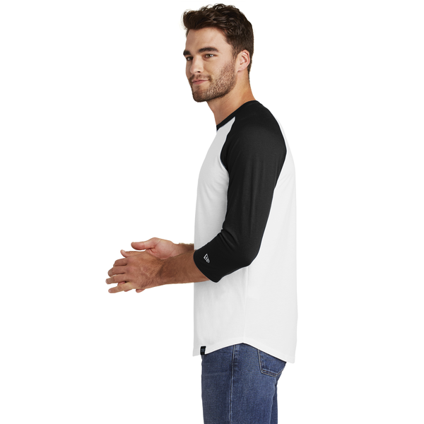 New Era® Heritage Blend 3/4 Sleeve Baseball Raglan Men's Tee