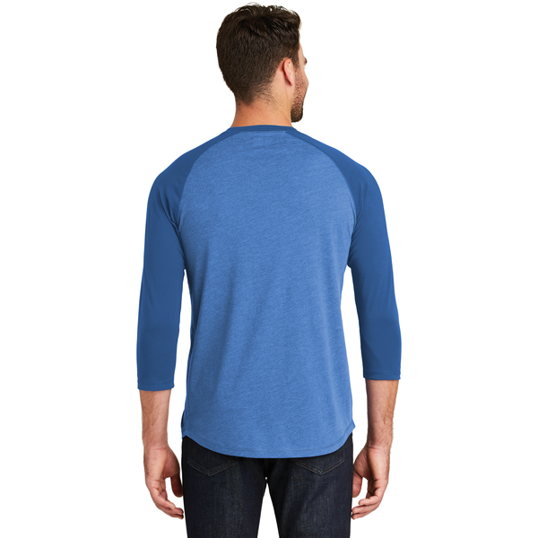 New Era® Heritage Blend 3/4 Sleeve Baseball Raglan Men's Tee