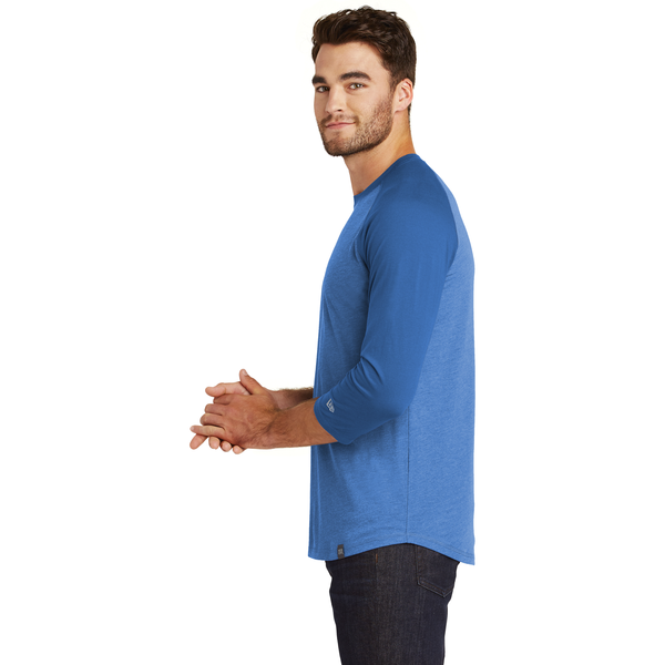 New Era® Heritage Blend 3/4 Sleeve Baseball Raglan Men's Tee
