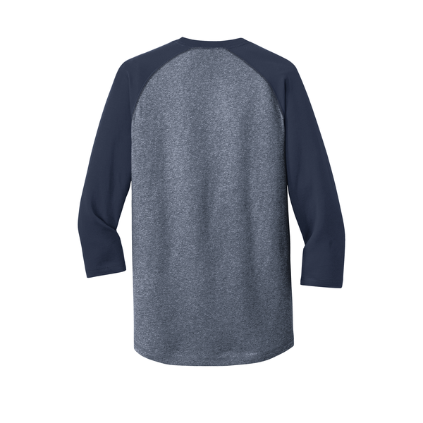 New Era® Heritage Blend 3/4 Sleeve Baseball Raglan Men's Tee