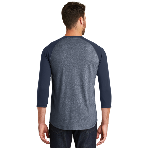 New Era® Heritage Blend 3/4 Sleeve Baseball Raglan Men's Tee