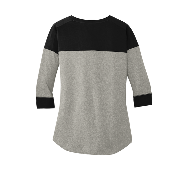 New Era® Heritage Blend 3/4 Sleeve Baseball Raglan Ladies' Tee