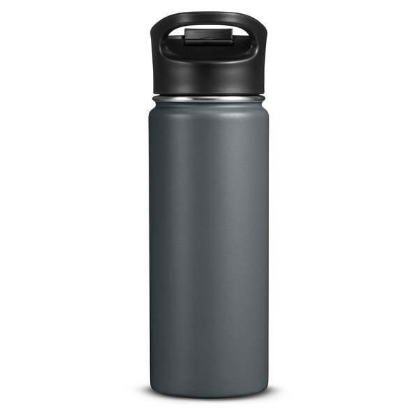 Columbia® Double-Wall Vacuum Bottle w/ Sip Thru Top, 18oz.