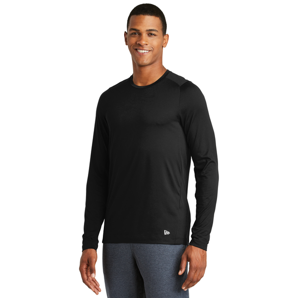 New Era® Series Performance Long Sleeve Men's Crew Tee