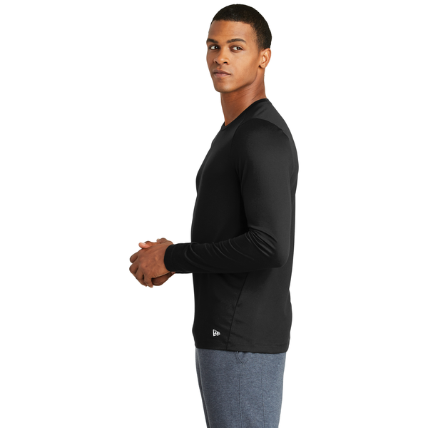 New Era® Series Performance Long Sleeve Men's Crew Tee